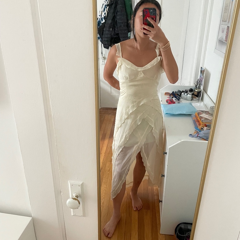 Vintage goddess style dress!
